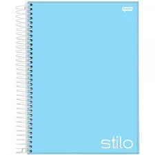 Caderno Universitário Tom Pastel Caderno Capa Dura 80 Folhas 27,5x20 cm