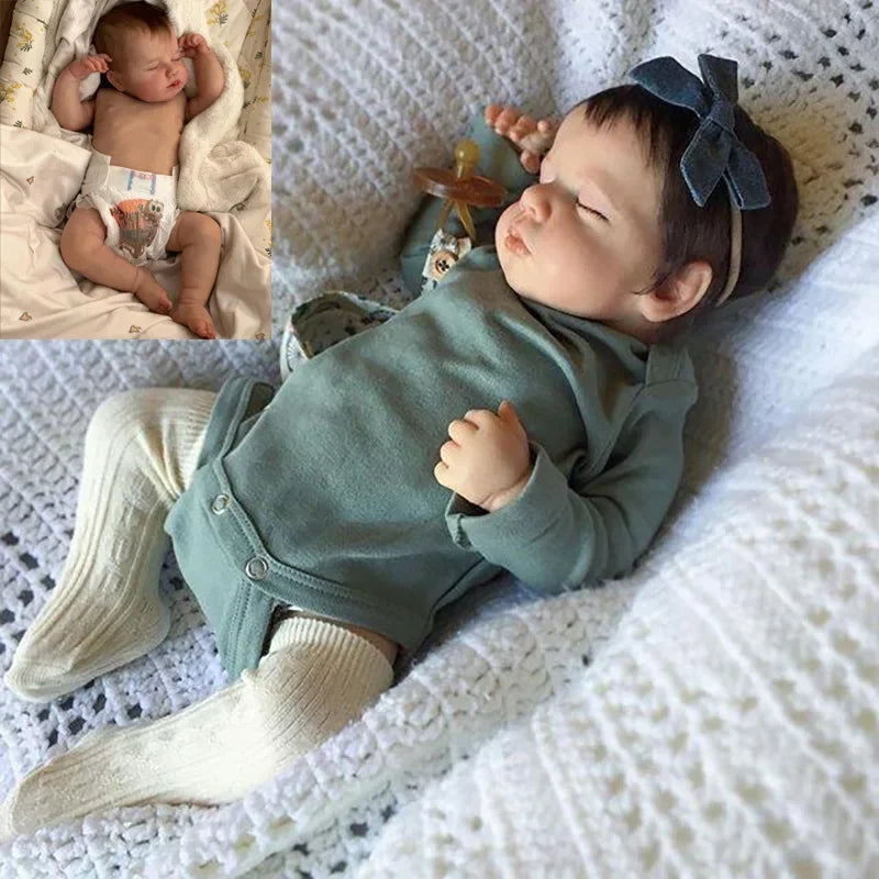 Bebê Reborn Corpo Silicone 3D Realista - Malu