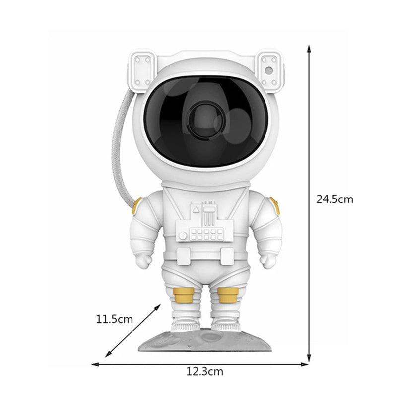 Astronauta Luminária Projetor - TelecoStar - Teleco Store