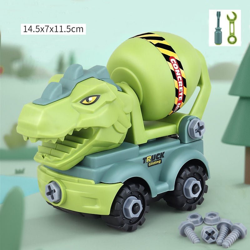 Carro Dinosssauro de Montar e Desmontar - Dinos - Teleco Store