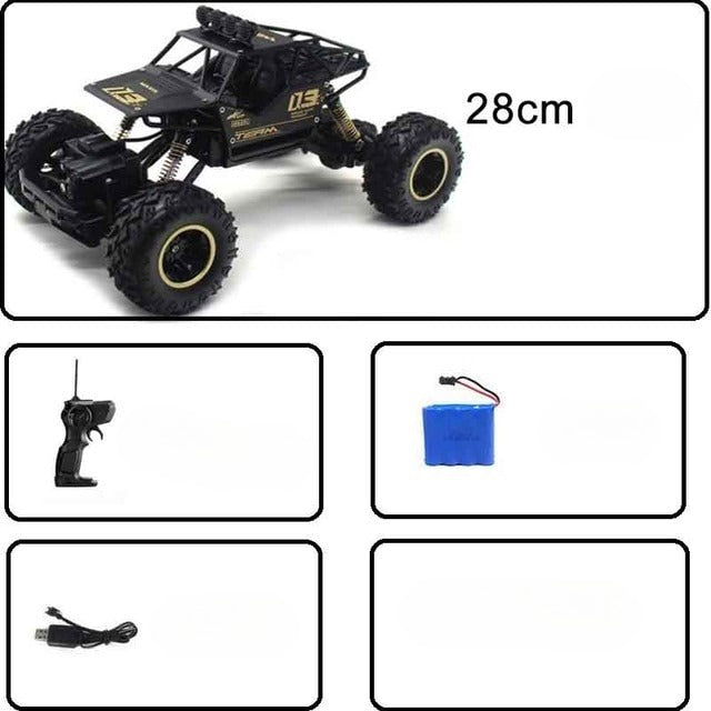 Rock Crawler 4X4 - Carro de Controle Remoto