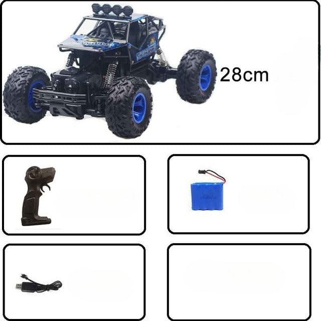 Carro Controle Remoto 4x4 Rock Crawler